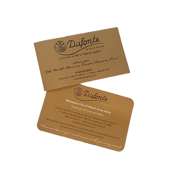 Dufonte by Lucien Picard Men's Wristwatch in Box - Picture 5 of 5